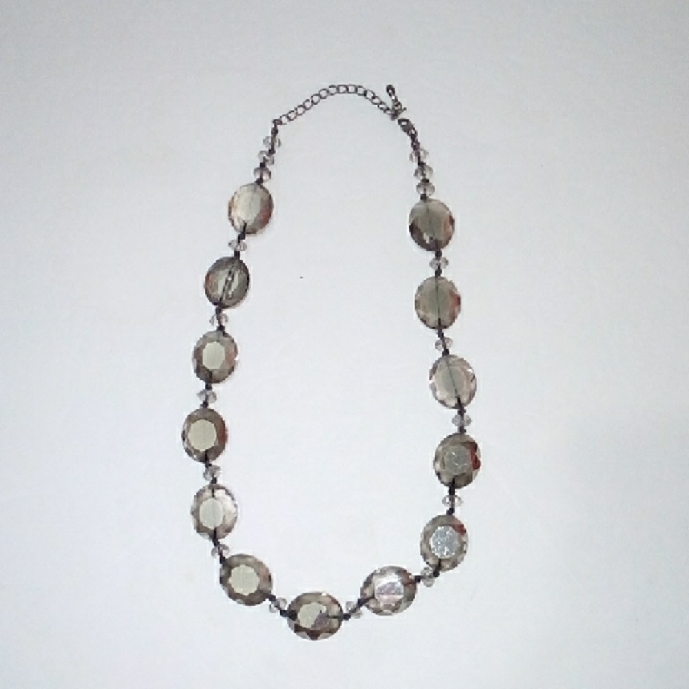 Vintage Chucky Glass Bead Statement Necklace